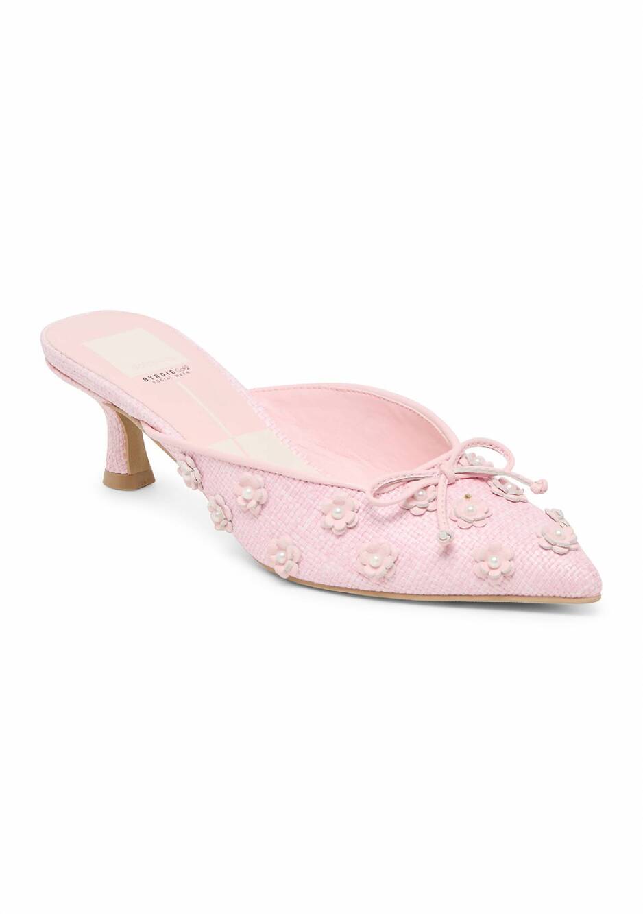 NEW DOLCE VITA women's camilo x byrdies mules in pink